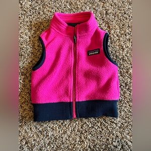 Baby Patagonia Fleece Vest